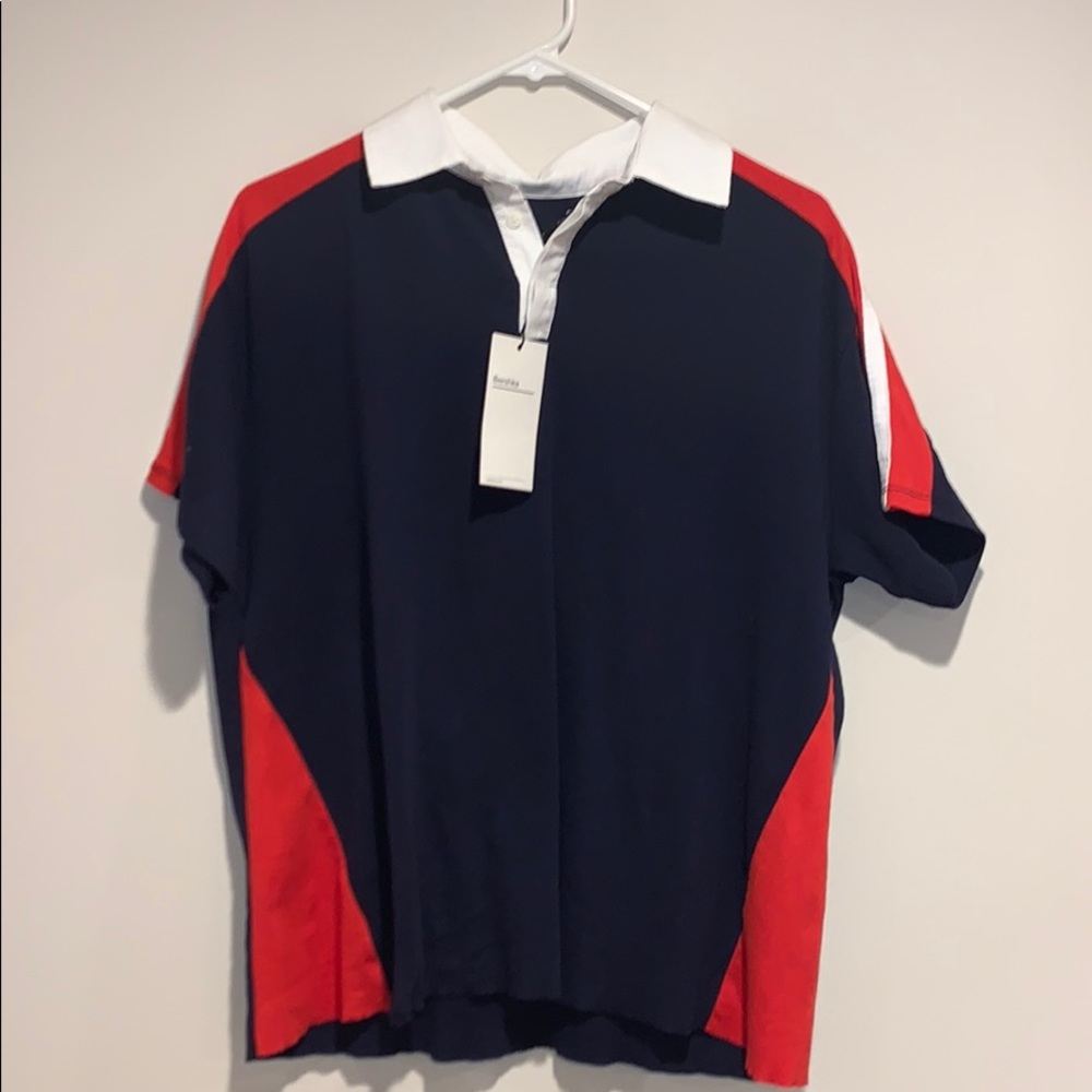 Bershka collared top